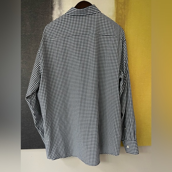 Peter Millar Summer Comfort Men Button Shirt- XL- embroidered American flag - Picture 3 of 8